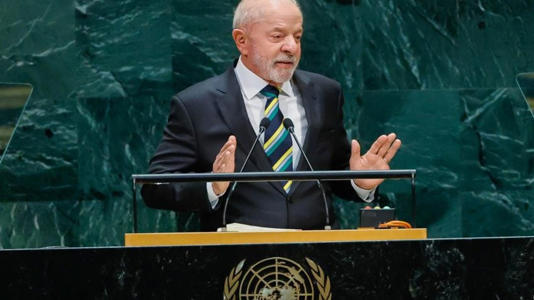 Lula mira eleitor brasileiro na ONU ao tratar de bets, 6 X 1 e Pix