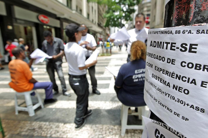 Desemprego até janeiro fica em 5,4% e renda média do trabalhador atinge recorde
