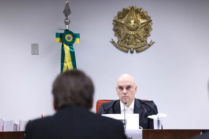 ‘Cassei a palavra’: Moraes tem novo embate e silencia microfone de advogado de Filipe Martins