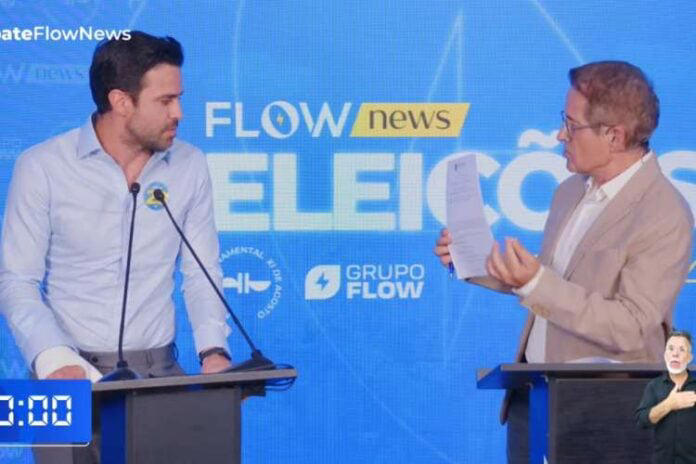 Pablo Marçal é expulso de debate no Flow News após descumprir regras