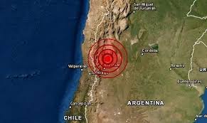Terremoto é registrado perto da fronteira da Argentina com o Chile