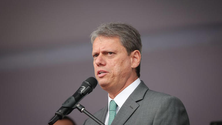 Deputado pede para MP apurar se Tarcísio atuou por fuga de Bolsonaro